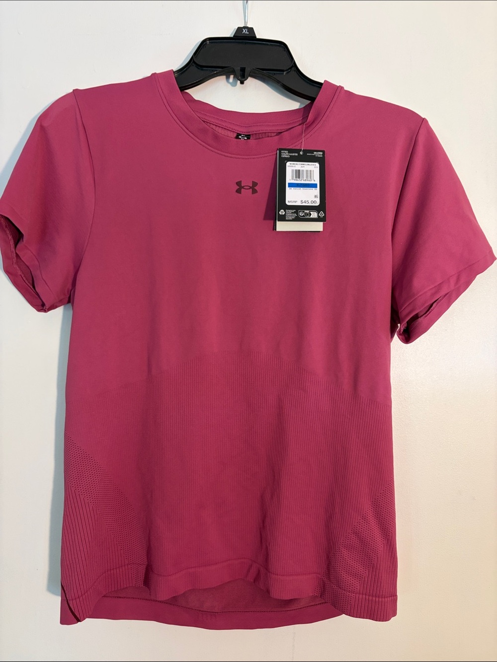 Under Armour Women's Short Sleeve Tee - Berry Pink